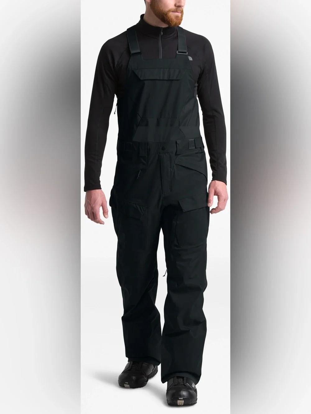 The North Face Freedom Snow Bibs Sz L Black